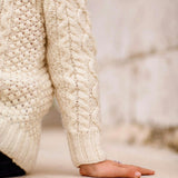 Belsize Merino Cardigan - Milk