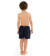 boys solid swim shorts navy