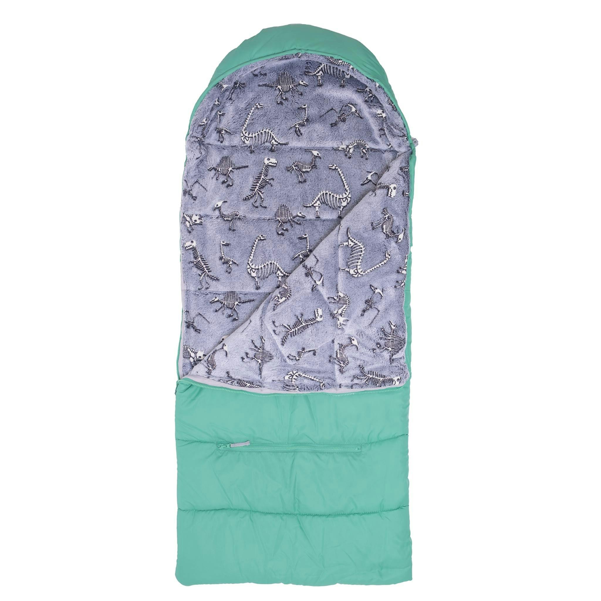 Sleep-N-Pack™ – Little Kid Size | Glow-In-The-Dark Collection: Glow Dino Bones