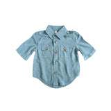 Boy's Utility Shirt Harbor Blue