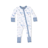 Watercolor Blue Whales - Convertible Romper