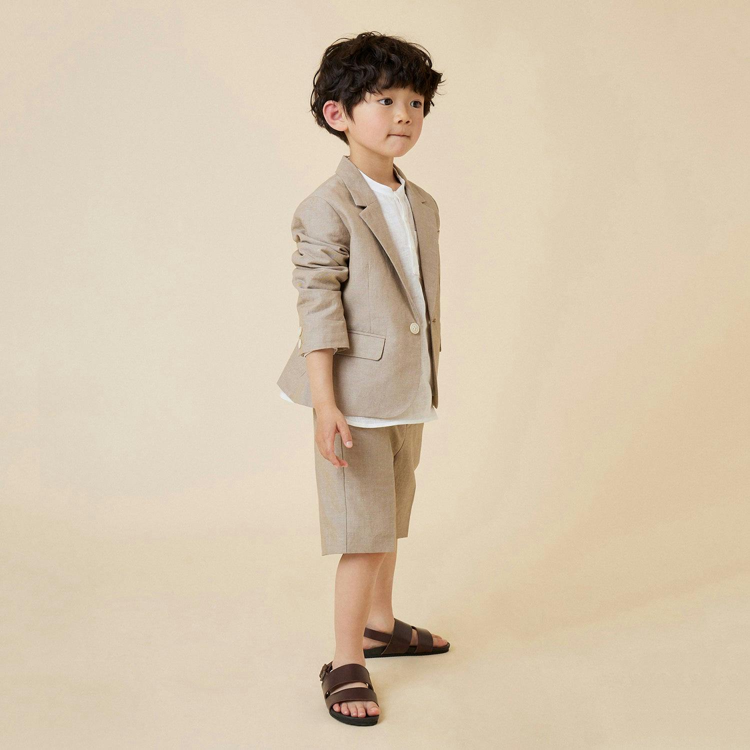 BONPOINT Aristide Linen Suit Jacket