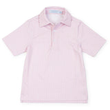 Will Boys' Performance Polo by LH Sport - Cayman Coral
