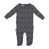 Little Leaves Long Sleeve Footie