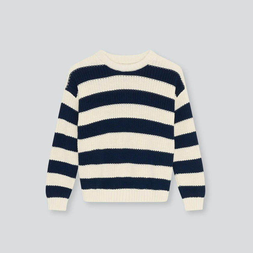 Musa Teen Jumper Summer Midnight Knit Stripes