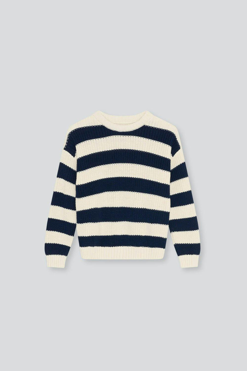 Musa Teen Jumper Summer Midnight Knit Stripes