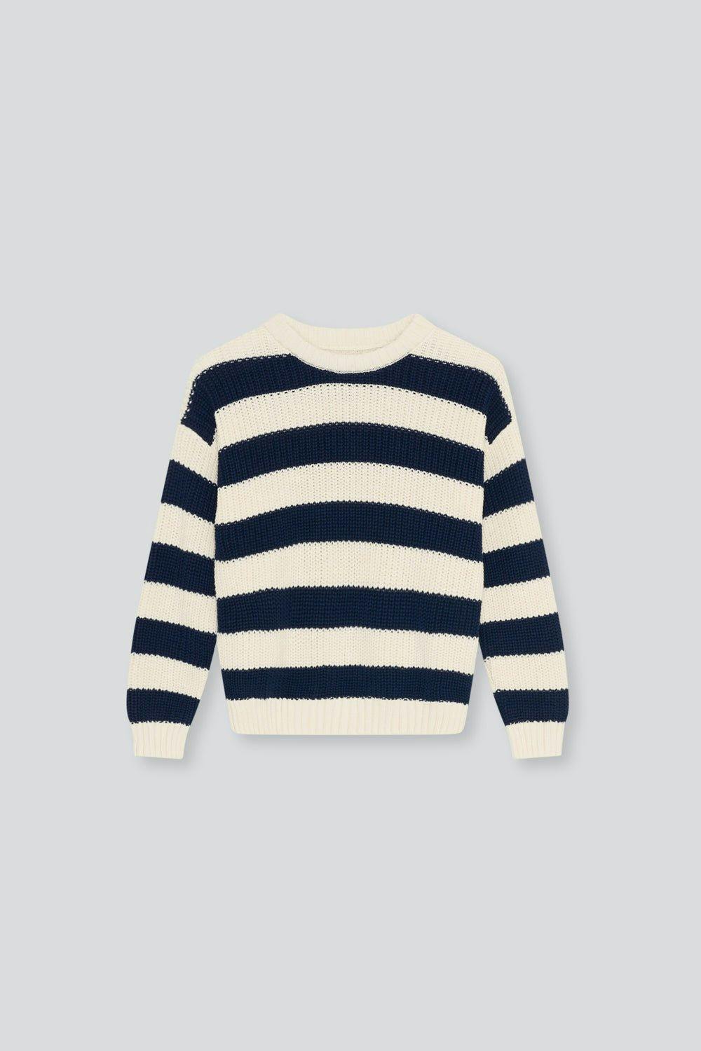 Musa Teen Jumper Summer Midnight Knit Stripes