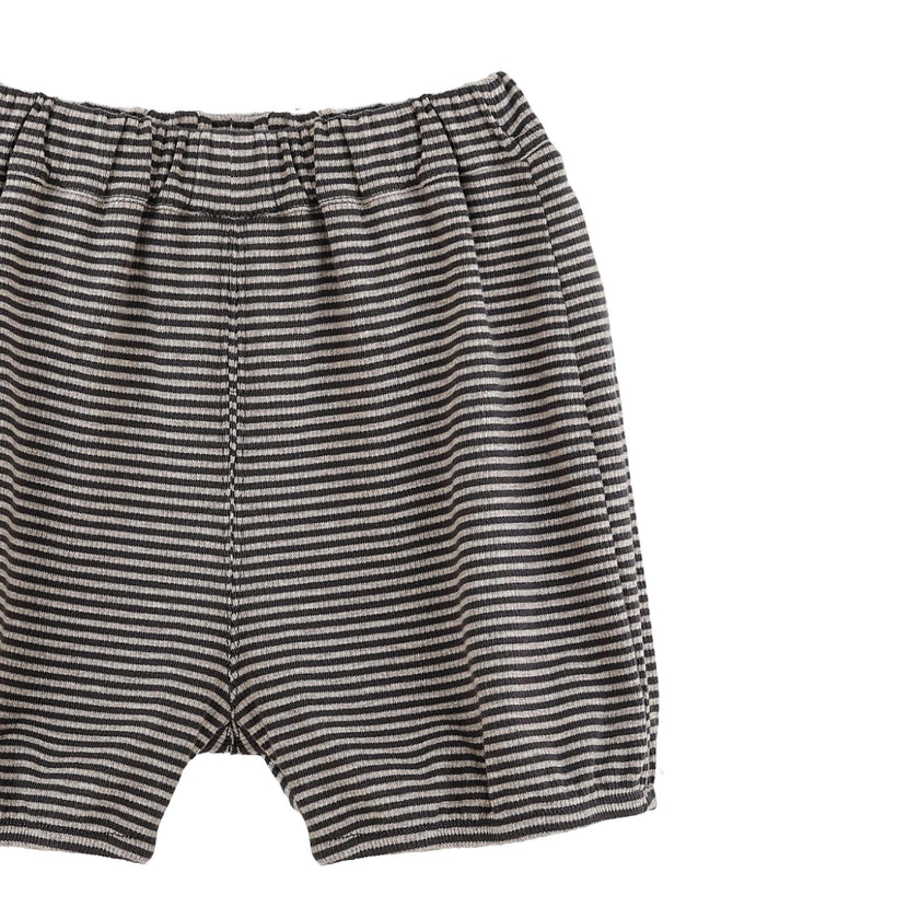 Beige Dog Stripe Set