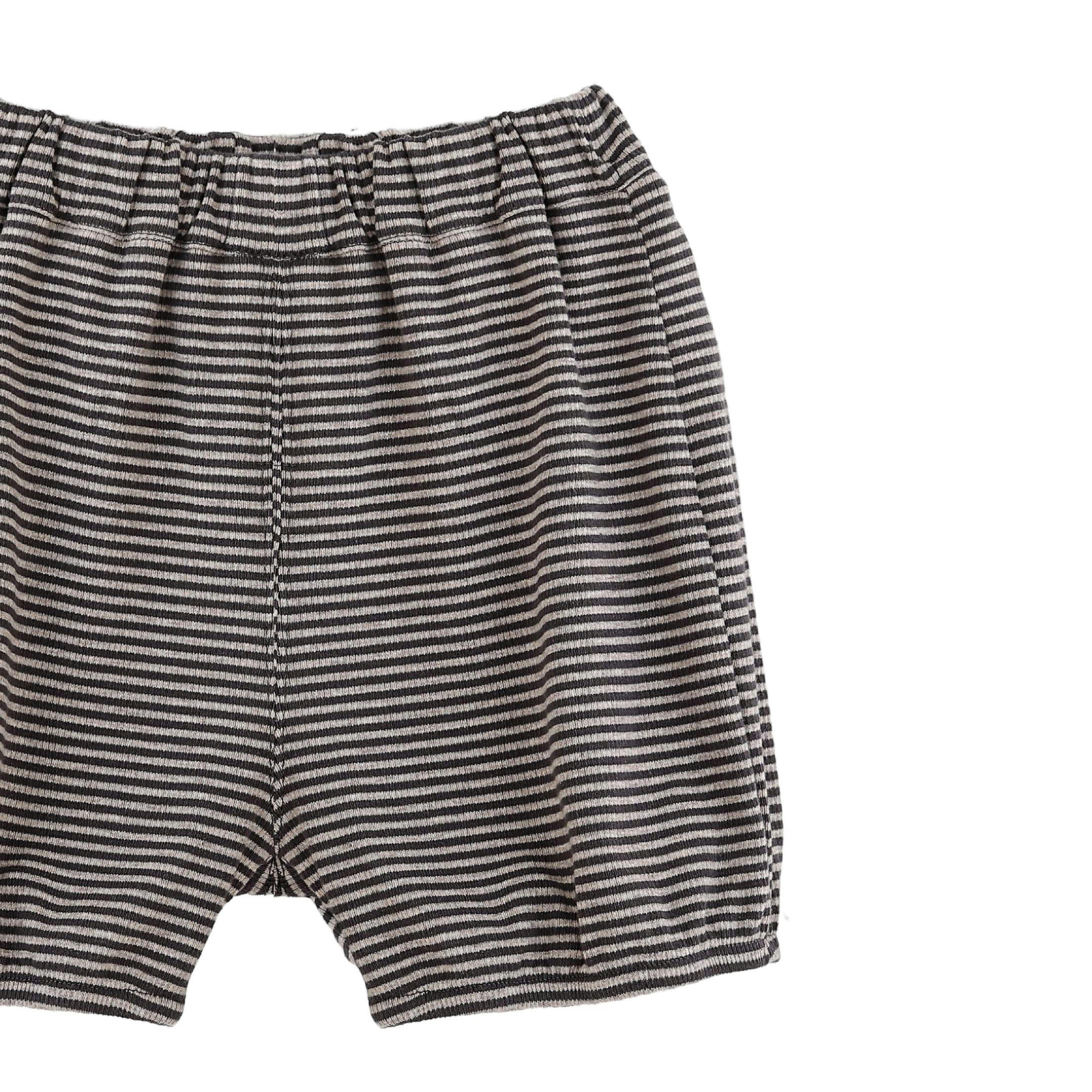 Beige Dog Stripe Set