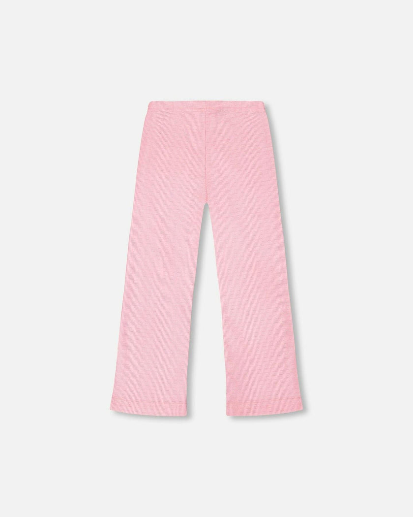 Crinkle Jersey Leggings Pink