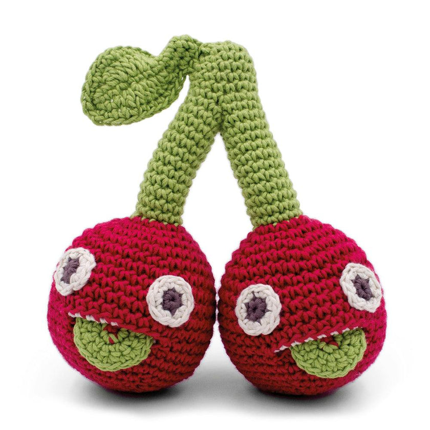 Fruit Harvest Gift Set  👩🏻‍🌾 👀 crochet plushies 100% organic cotton