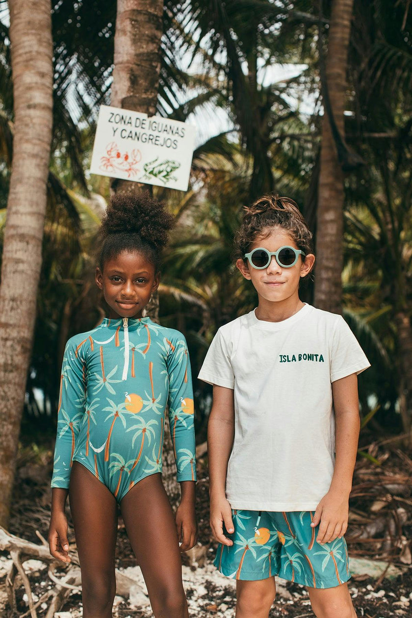 PALMERAS VERDE - SWIMSHORTS
