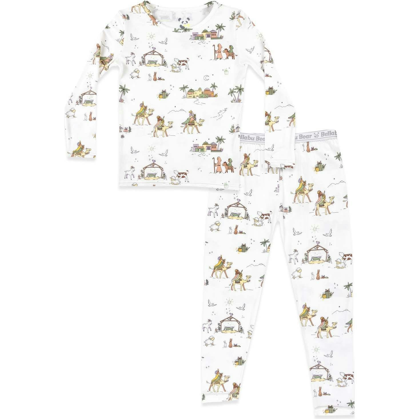 Yuletide Bamboo Kids Pajamas