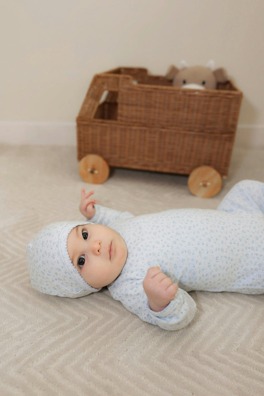 Flower Pointelle Onesie