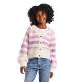 Big Kids Stripe Cardigan