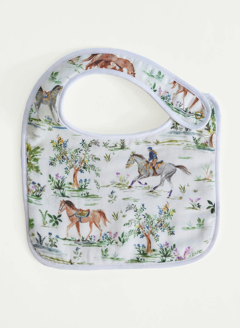 Baby Bib & Shawl Blanket Set - Hunter Pace