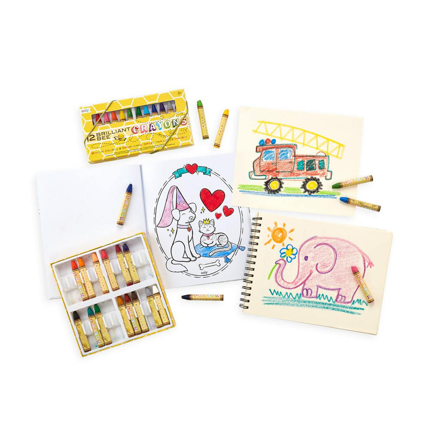 Brilliant Bee Crayons