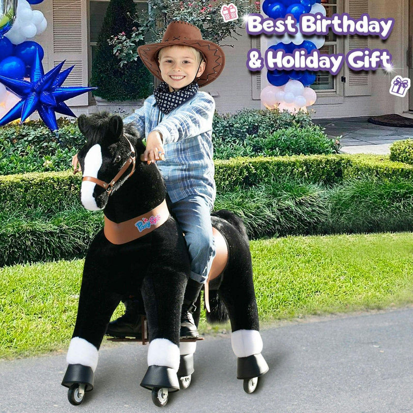 Model U® Horse Ride-On Toy Age 7+ – Black