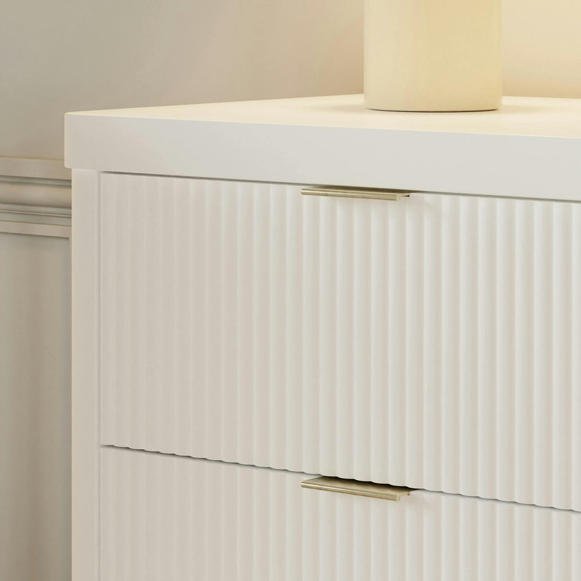 Brimsley Tambour 6-Drawer Assembled Dresser