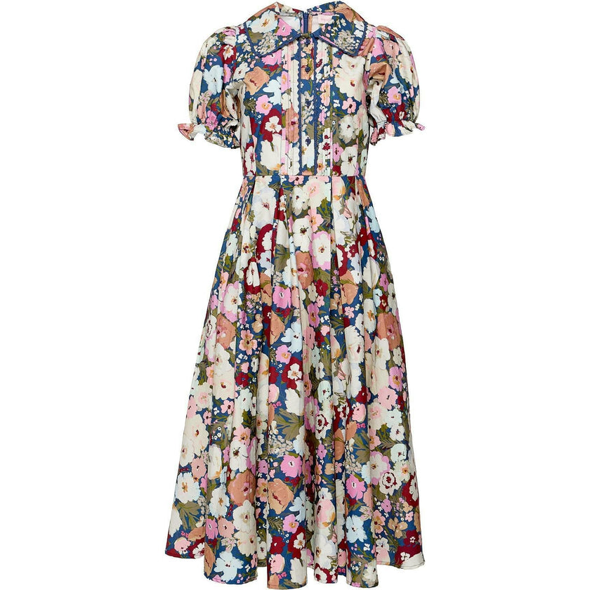 Sophia Dress in Midnight Garden