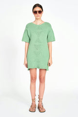 Osaka Short Dress, Green