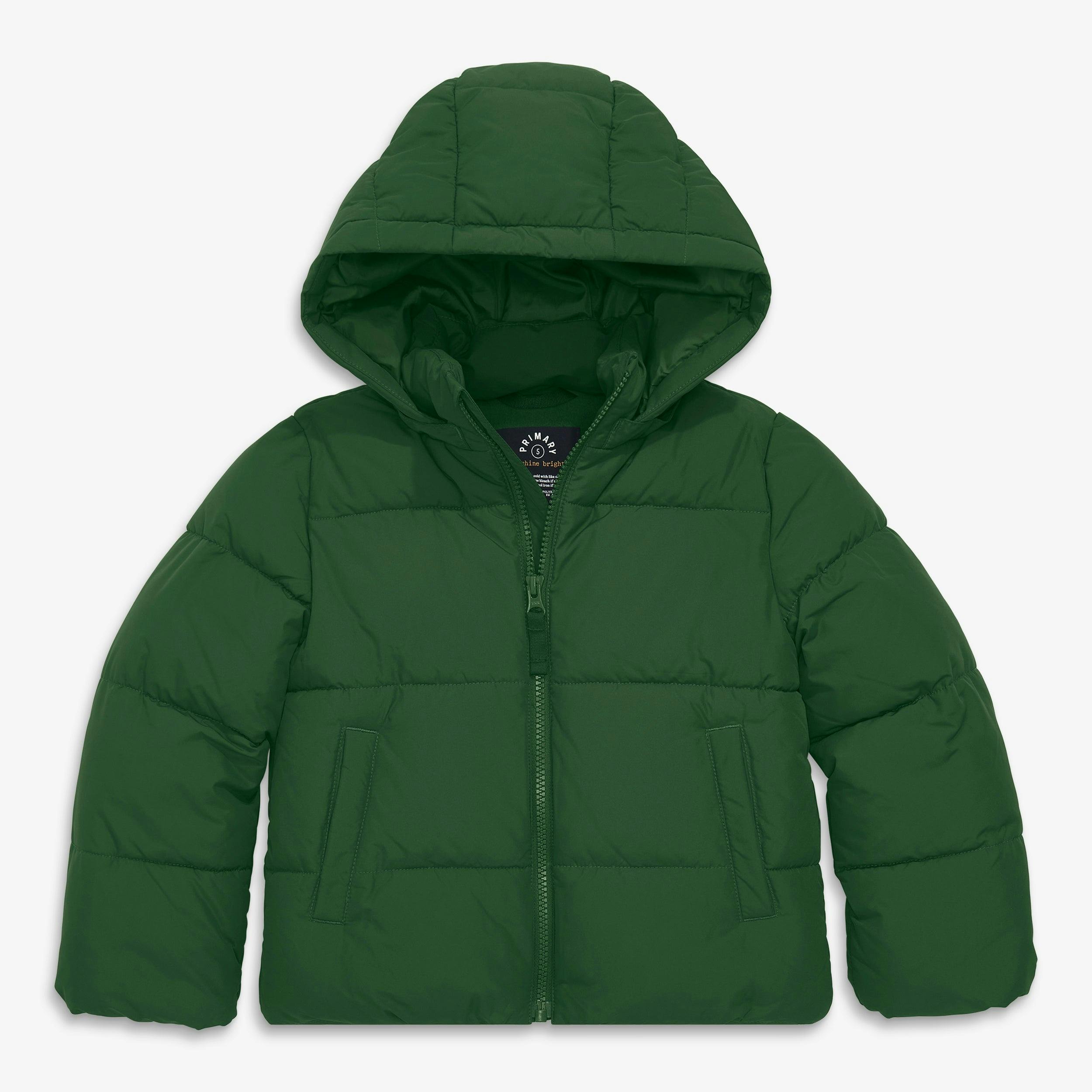 Kids fleece-lined puffer jacket