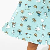 If You Give a a Cookie Bamboo Girls' Long Sleeve Dress