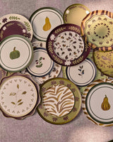 Bistro Appetizer Plate Set - Yellow