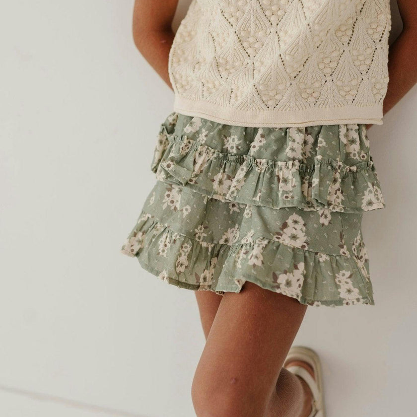 Ruffled Skirt