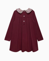 Violet Jersey Dress in Chive