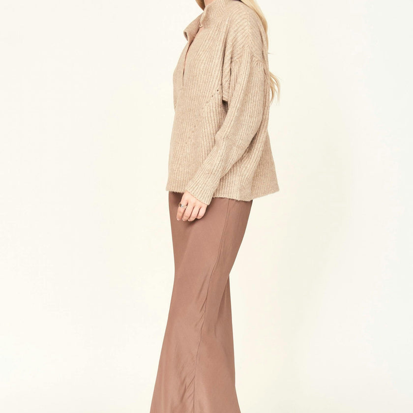 Santander Skirt in Taupe