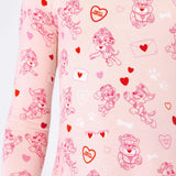 PAW Patrol: Valentine's Pink Bamboo Convertible Footie