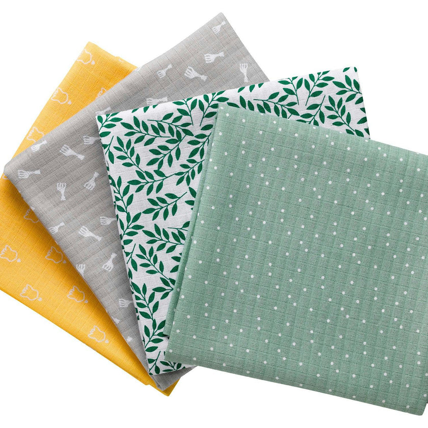 4 Colored Swaddles Set | Sophie la Girafe