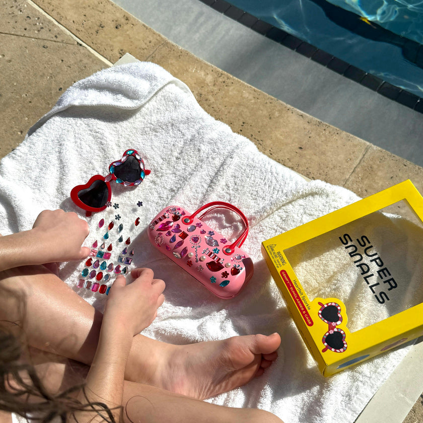 Heartfelt Sparkle Gemify® Sunglasses + Case