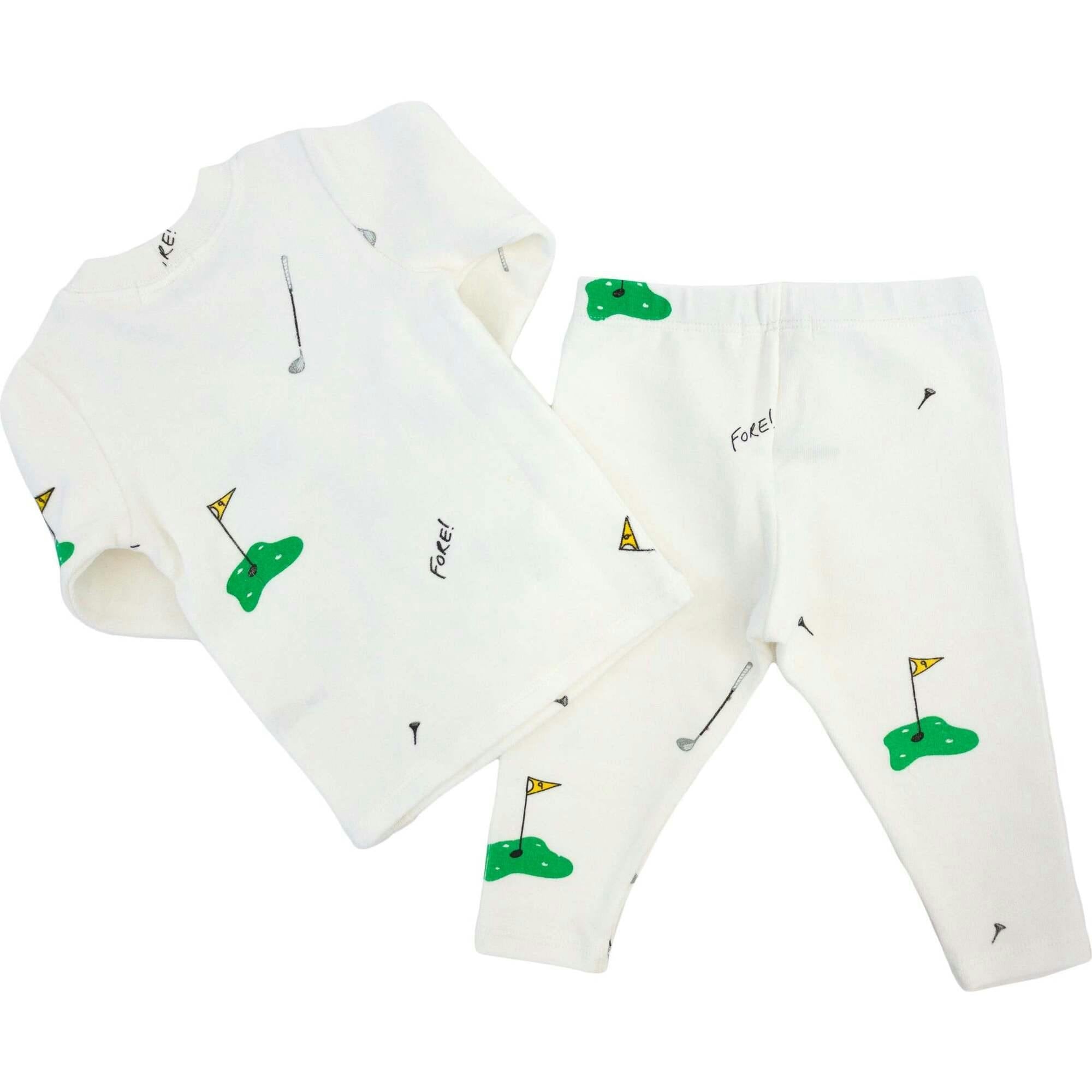 Golf Print Two Piece Set