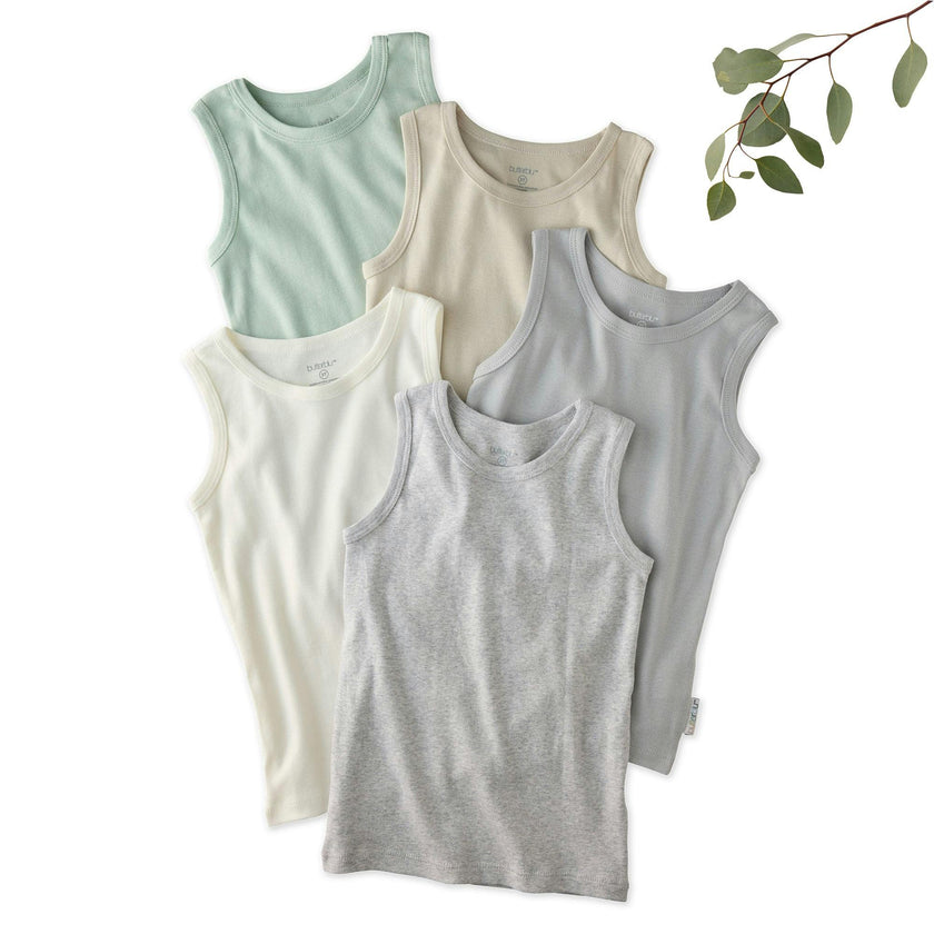 MALONE 5-Pack Toddler Tank Top Undershirts