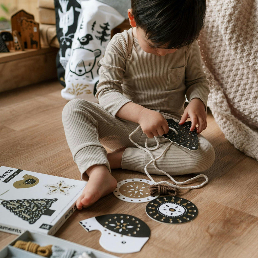 Lacing Ornaments