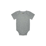 Ribbed Short Sleeve Baby Onesie
