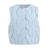 Blue Quilted Vest
