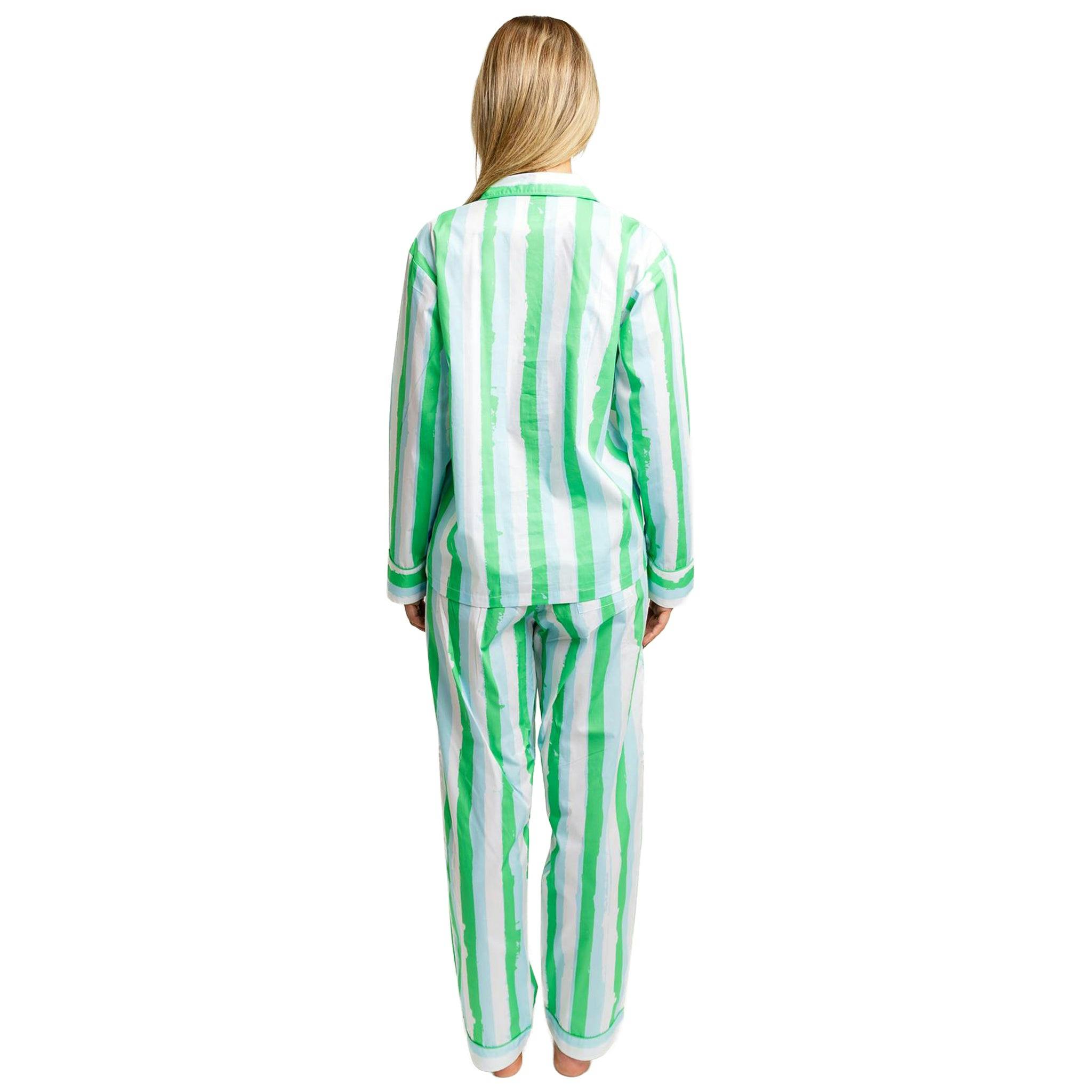Women's Drawbertson Wild Stripes Long PJ Set