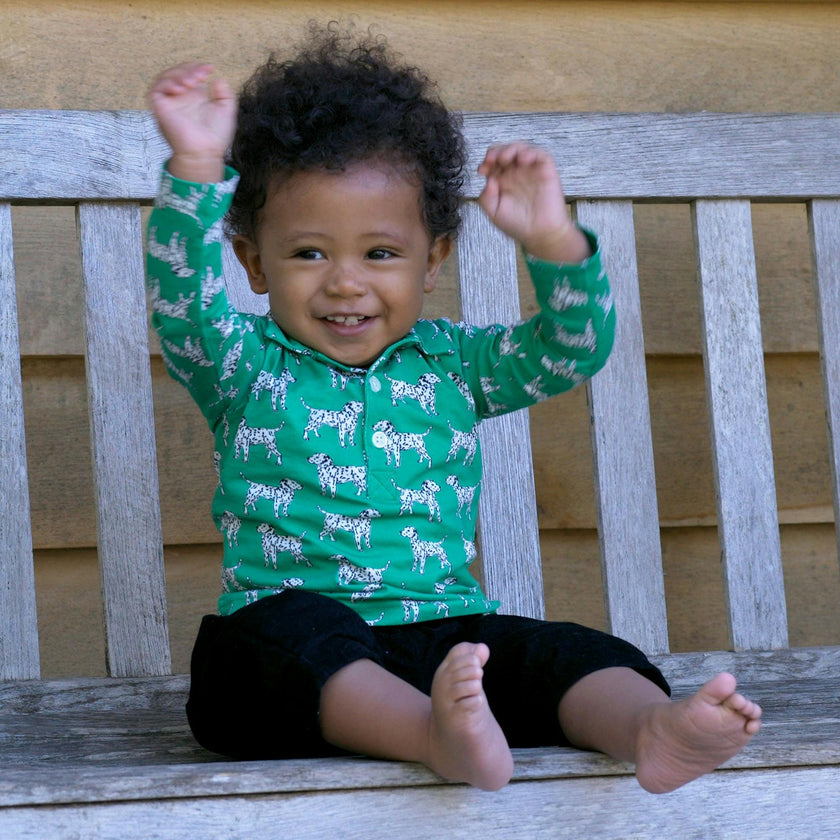 Dalmation Polo Shirt & Trouser Set
