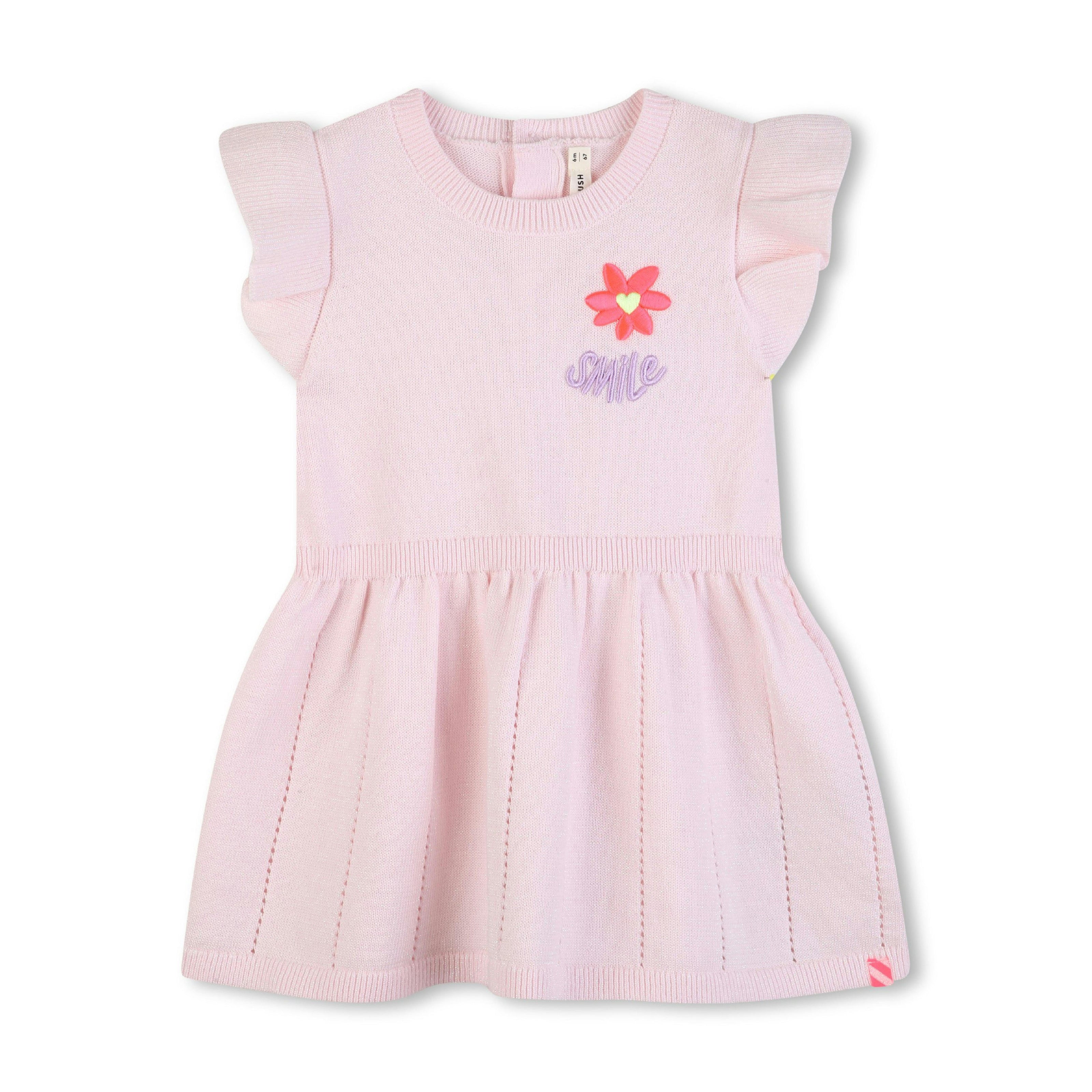 Light Pink Knit Baby Dress