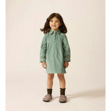 Shirtdress in Teal Tambourine Corduroy