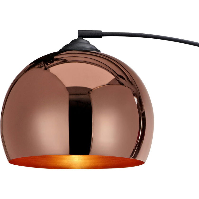 Arquer Arc 66.93" Metal Floor Lamp with Bell Shade