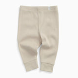 Ribbed Leggings - Ecru