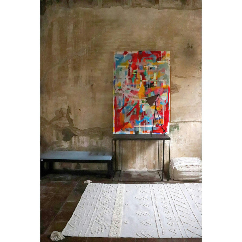 Tribu Washable Rug. Natural