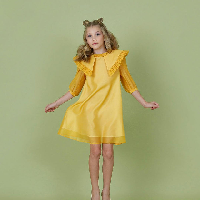 Avery dress (marigold organza)
