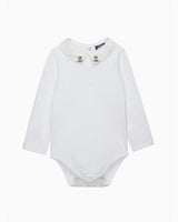 Baby Monty Long Sleeved Bodysuit in Puppy