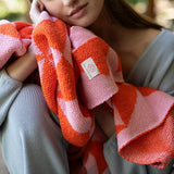 Trikona Organic Cotton Knit Throw Blanket