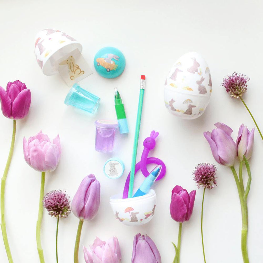 Bunnies In The Garden Easter Small Egg Filler Kit